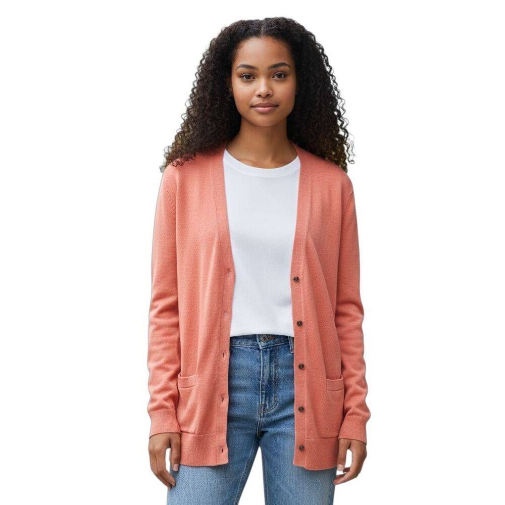 LOFT PEACH CARDIGAN SZ.XS EUC.
